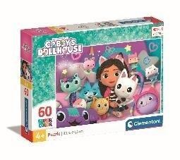 PUZZLE 60 SUPER KOLOR GABBY'S DOLLHOUSE