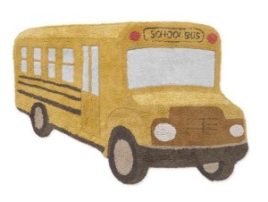 DYWAN BAWEŁNIANY AUTOBUS SZKOLNY