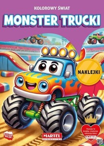 KOLOROWANKA KOLOROWY ŚWIAT. MONSTER TRUCKI
