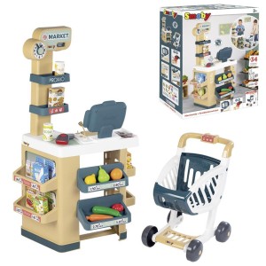SMOBY MARKET Z WÓZKIEM, SMOBY