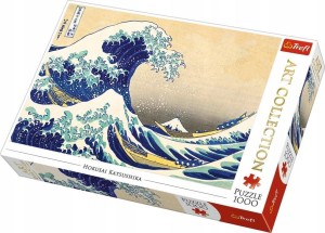 PUZZLE 1000 WIELKA FALA W KANAGAWIE TREF, TREFL