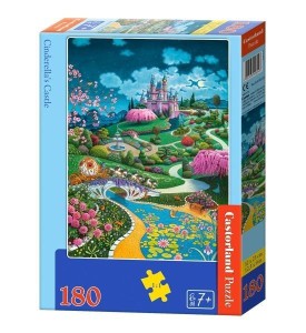 PUZZLE 180 CINDERELLA'S CASTLE CASTOR, CASTORLAND
