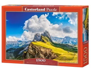 PUZZLE 1500 MAJESTIC DOLOMITES, ITALY, CASTORLAND