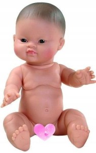 LALKA HISZPAŃSKA GORDI BOBAS CHŁOPCZYK AZJATA 34CM