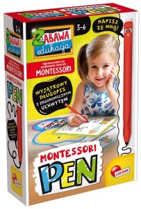 MONTESSORI PEN - DŁUGOPIS Z 32 TABLICZKAMI