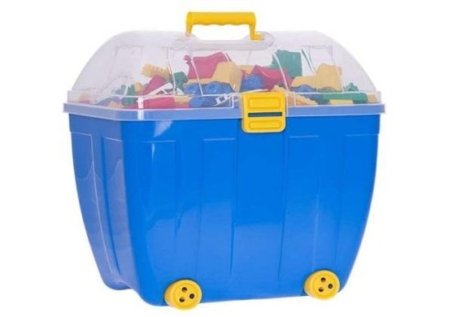 Kuferek z klockami duży 989el, Hemar Family