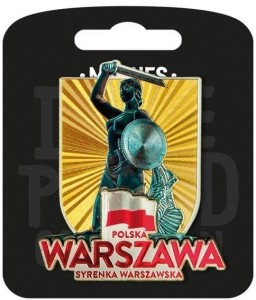 MAGNES I LOVE POLAND WARSZAWA ILP-MAG-A-WAR-20