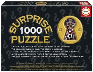 PUZZLE 1000 (SURPRISE PUZZLE) PIŁKA NOŻNA, EDUCA