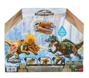 JURASSIC WORLD DINO REVAL BATTLE, MATTEL