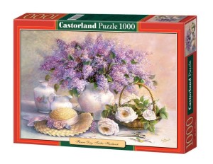 PUZZLE 1000 KWIATY I KAPELUSZ CASTOR, CASTORLAND