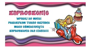 ZAPROSZENIA YOUNG NR 06 (OPAKOWANIE 10 SZT)