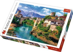 PUZZLE 500 STARY MOST W MOSTARZE TREFL, TREFL