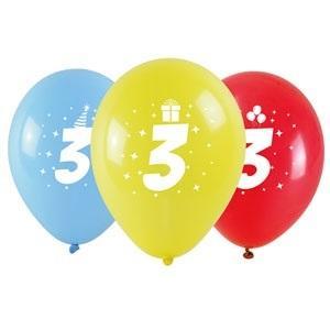 BALONY Z NADRUKIEM 3 28CM 3SZT