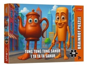 PUZZLE 200 BRAINROTS TUNG TUNG SAHUR, TREFL