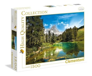 PUZZLE 1500 HQ BLUE LAKE, CLEMENTONI