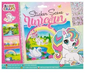 KSIĄŻECZKA DO KOLOROWANIA Z NAKLEJKAMI