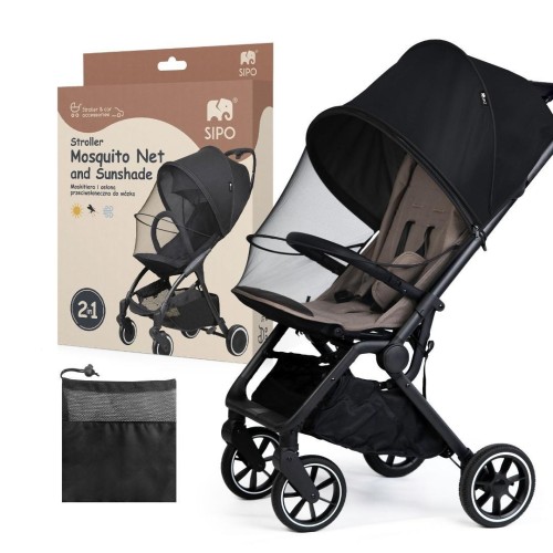 Moskitiera i osłona przeciwsłoneczna 2w1, Sipo