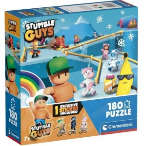 PUZZLE 180 IMPOSSIBLE STUMBLE GUYS, CLEMENTONI