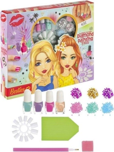 Zestaw do malowania diamentami - Paznokcie, Grafix