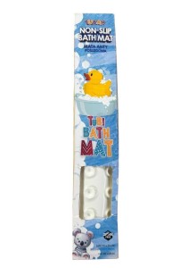 MATA KĄPIELOWA ANTYPOŚLIZGOWA SZARA, TUBAN