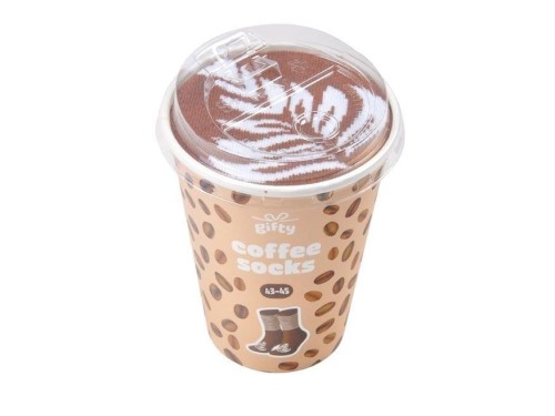 Skarpetki 43-45 - coffee