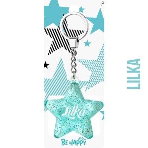 BRELOK GWIAZDKA LILKA, BE-HAPPY GIFTS