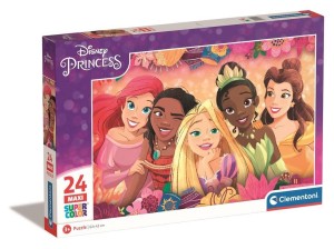 PUZZLE 24 MAXI SUPER KOLOR DISNEY PRINCESS