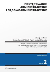 POSTĘPOWANIE ADMINISTRACYJNE I SĄDOWOADMINIST. W.2