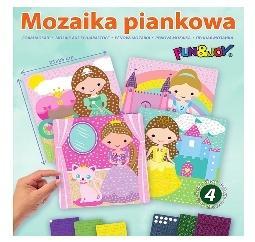 Mozaiki piankowe Księżniczki 4 wzory, Titanum