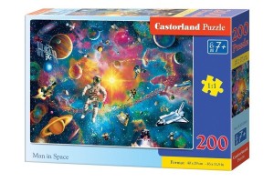 PUZZLE 200 MAN IN SPACE CASTOR, CASTORLAND