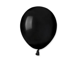 BALONY BEAUTY&CHARM METALIKI CZARNE 20SZT