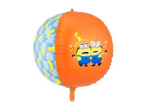 BALON FOLIOWY PIŁKA W MINIONKI 75CM