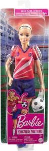 BARBIE: LALKA KARIERA PIŁKARKA HCN17, MATTEL