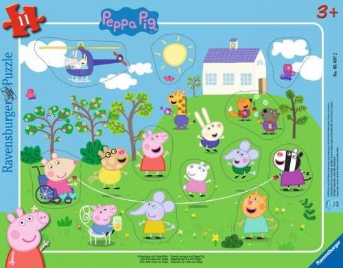 Puzzle Peppa Pig Where to Put It?, Ravensburger