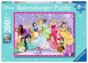 PUZZLE 200 DISNEY PRINCESS CHRISTMAS, RAVENSBURGER