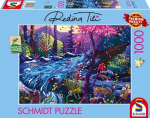 PUZZLE 1000 REDINA TILI RZEKA SNÓW, SCHMIDT