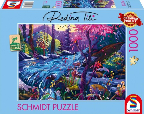 Puzzle 1000 Redina Tili Rzeka snów, Schmidt