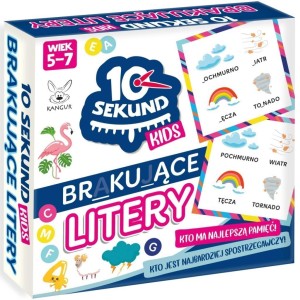 10 SEKUND KIDS BRAKUJĄCE LITERY, KANGUR