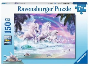 PUZZLE 150 UNICORN BEACH, RAVENSBURGER