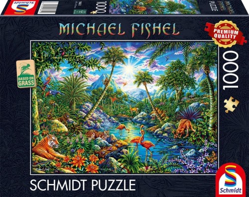 Puzzle 1000 Michael Fishel Rajska wyspa, Schmidt