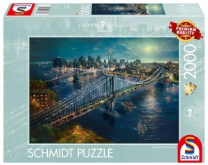 PUZZLE PQ 2000 THOMAS KINKADE ŚWIATŁO KSIĘŻYCA G3