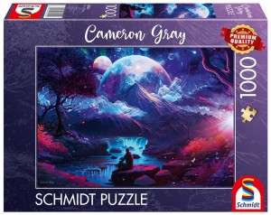 PUZZLE PQ 1000 CAMERON GRAY NIEBIAŃSKI SZEPT G3