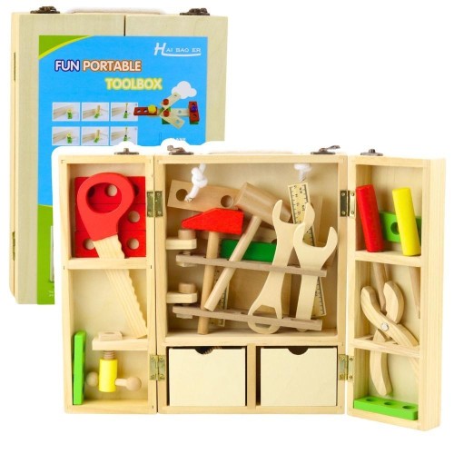 Zestaw Małego Majsterkowicza 35el., Leantoys