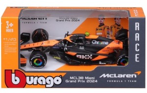 MCLAREN F1 MCL38 MIAMI GP 2024 #4 LANDO NORRIS