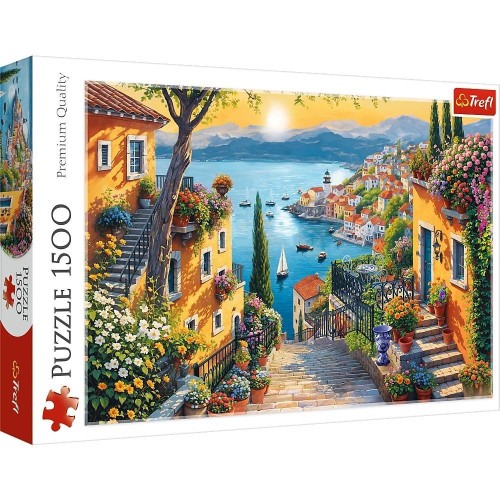 Puzzle 1500 Nadmorski widok TREFL, Trefl