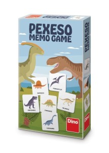 GRA PAMIĘCIOWA MEMORY MEMO DINOZAURY, DINO TOYS