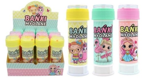 Bańki mydlane 60ml (12szt), Schemat