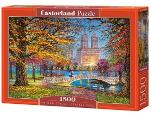 PUZZLE 1500 AUTUMN STROLL CENTTRAL PARK CASTOR