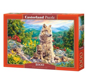 PUZZLE 1000 NEW GENERATION CASTOR, CASTORLAND