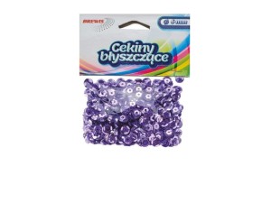 CEKINY BŁYSZCZĄCE B 160 FIOLETOWY
